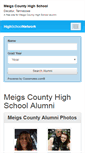 Mobile Screenshot of meigscountyhighschool.org